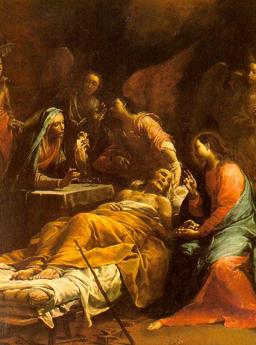 Giuseppe Maria Crespi The Death of St.Joseph Germany oil painting art